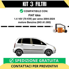 Kit 3 Filtri Tagliando per