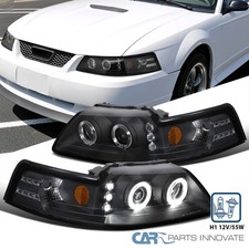 Fit 99-04 Ford Mustang Black