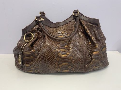 Gucci borsa grande con - con, pitone