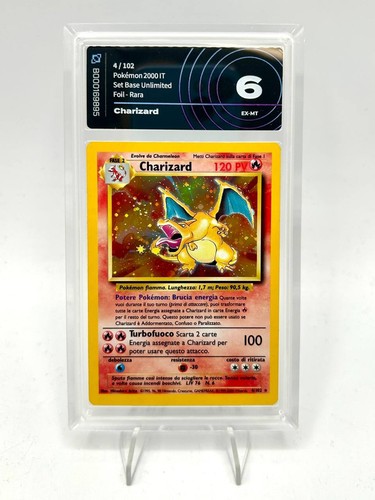 Carta pokémon charizard holo - pokémon,