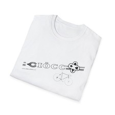 T-shirt maglia ciclismo Ciocc, maglietta grafica cotone invecchiato vintage repro 