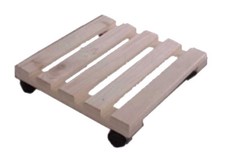 Carrello portavaso porta vaso