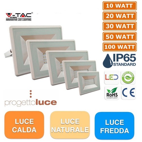 Tac faro faretto led - faro, 10w