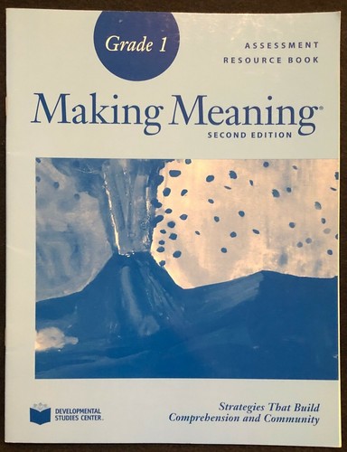 1st making meaning - 1st,