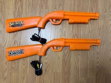 Jakks Big Buck Hunter Pro & Safari Plug Play Gioco TV 2 Pistole e NO Sensori