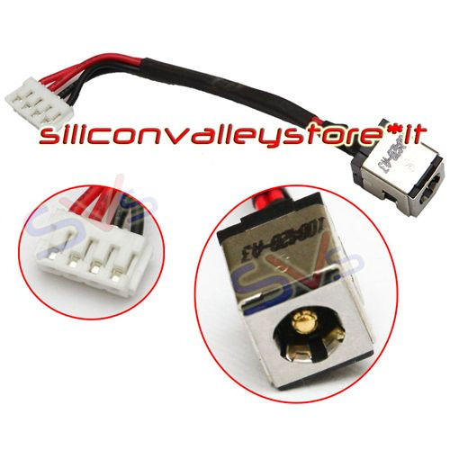 Power jack con cavo asus - con,