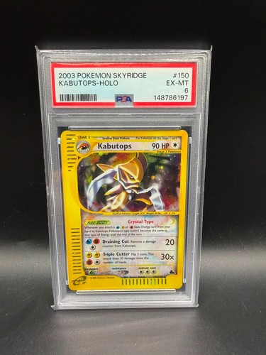 Kabutops crystal holo - kabutops,