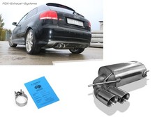 Acciaio inox scarico sportivo - acciaio,