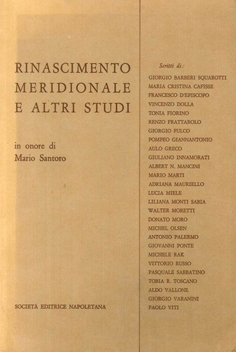 Rinascimento meridionale - , e