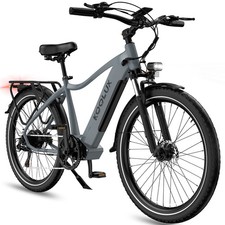 🔥 Bicicletta Elettrica 26 Pollici per Adulti 250W 648WH City E-bike 25kmh Pedelec