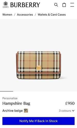 Borsa tracolla burberry - tracolla,