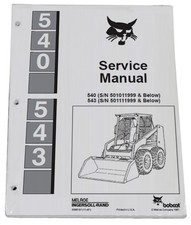 Bobcat 540 543 543B Skid Steer