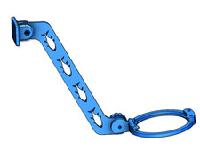 LYCKY DONOPLUS - Braccio barca esca montaggio universale per ecoscandaglio sonar ecoscandaglio