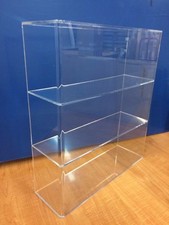 305Displays Acrylic Countertop 13"w x 4 1/4" x 16"h Display Showcase Cabinet