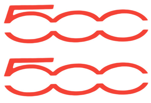Termoadesivo logo 500 vinile - 500,