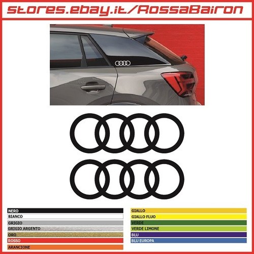 Kit adesivi compatibili audi - kit,