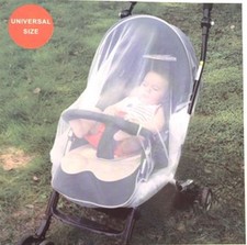 COPRI PASSEGGINO BAMBINI COPERTURA PROTEZIONE ANTI INSETTI E ZANZARE UNIVERSALE