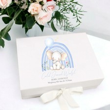 Confezione Regalo Bambino Arcobaleno Personalizzata Ragazzo