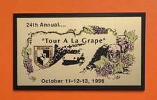 Targa metallo vintage 1996 La