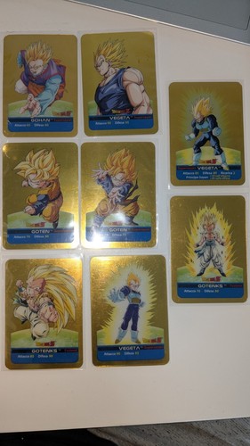 Lotto lamincards dragon ball - lamincards,