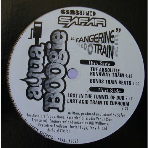 Safar tangerine train vinyl - tangerine, (vinyl