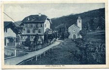 (B3776) c.ill. LAGO (TESERO) ann. MESS. BRENNERO-TRENTO N.2 del 1940 aff. per Po