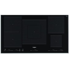 Whirlpool WT 1090 BA Nero Da incasso 90 cm Piano cottura a induzione 5 Fornello(