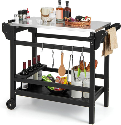 Carrello barbecue esterno - carrello, da