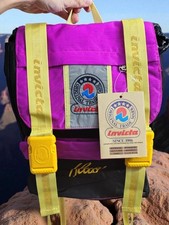 Zaino Invicta Nuovo Fluo Jolly Pro 4 Reflex Vintage Anni 90 NOS Con Cartellino.