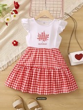 Abito senza maniche arricciate