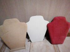 8 Pezzi Espositore collana collo busto, esposizione gioiellerie, esposizioni