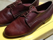 Scarpe Uomo N.42 - Francesine classiche lisce colore Marrone - Usate