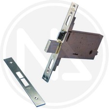 SERRATURA ELETTRICA 12V da infilare "6973" nuova feb 70 mm. FRONTALE 25 mm.