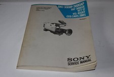 SONY camera DXC3000  service manual