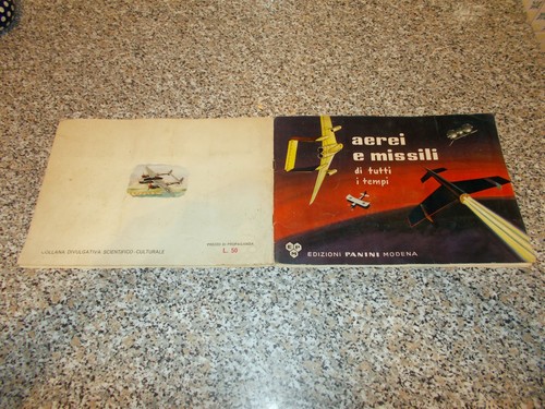 Album aerei missili - album, panini