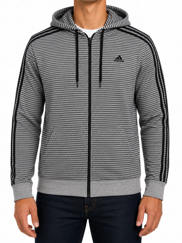 Felpa con cappuccio zip - felpa,