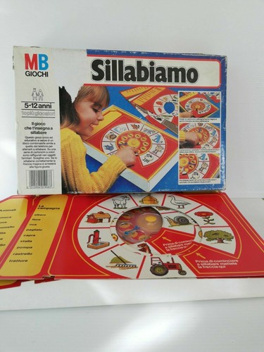 Sillabiamo giochi scatola - sillabiamo, mb