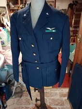 UNIFORME AERONAUTICA PILOTA BREVETTO NASTRINI CAMPAGNE GIACCA + PANTALONI.