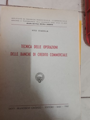 Tecnica operazioni banche - banche, di