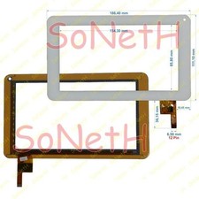 Vetro touch screen - touch, 7,0"