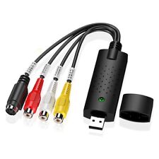 SCHEDA ACQUISIZIONE VIDEO CONVERTITORE VHS IN DIGITALE, ADATTATORE DA VHS A USB