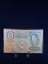BANCONOTA 20 CORONE 1913
