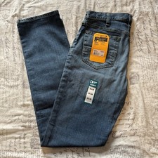 Jeans Carhartt Uomo Robusto Flex Relaxed Dritto Taglia: 33W/36L Blu Acqua Fredda