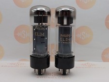 Coppia abbinata Mullard EL34