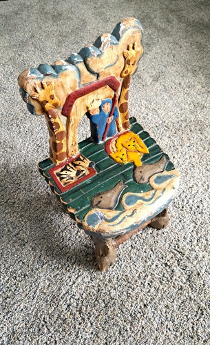 Sedia per bambini arte