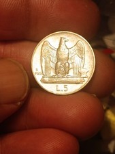 Regno italia 5 lire - d',