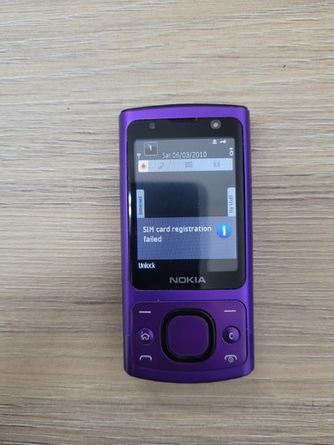 Nokia 6700s slide viola con - slide,