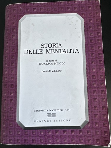 Storia delle mentalità - , a