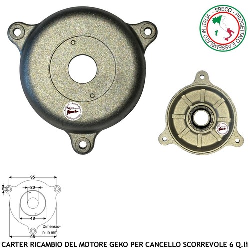 Calotta statore del motore - calotta,