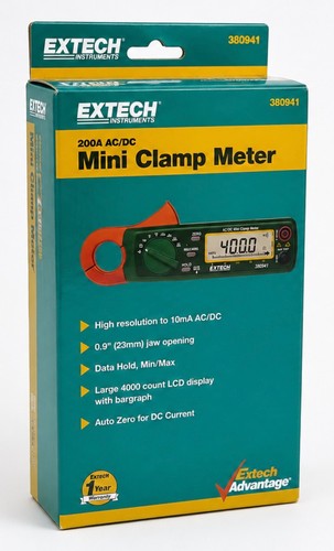 Extech 380941 200a - extech, ac/dc